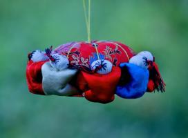 Chinese Silk Embroidery Sachet
